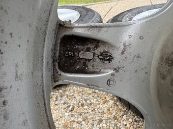 Letní originální alu kola Volkswagen s pneu 195/65 R15 - 5