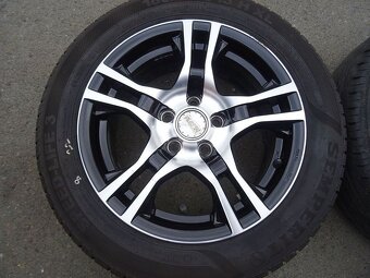 Alu disky na Škoda, VW, 15", 5x100,ET 38, letní sada - 5