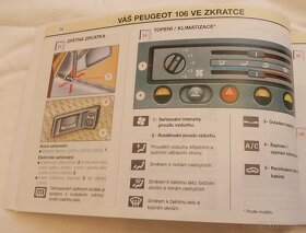 PEUGEOT 106 - příručka uživatele - návod k obsluze - 5