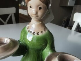 Plastika ženy svietnik - 5