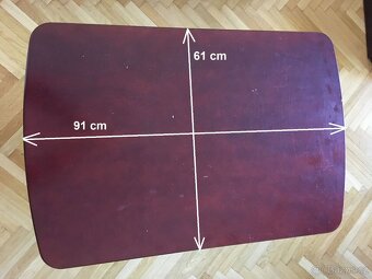 Konferenční stolek, výškově nastavitelný s možností zvětšit - 5