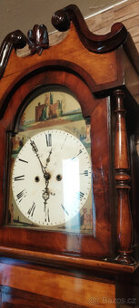 Anglické starožitné podlahové hodiny . 1830-50 super cena - 5
