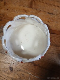 Keramická miska - husy ,40 léta - 5