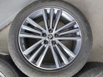 Originál alu kola 19" na Škoda Kodiaq letní pneu - 5