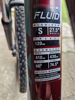 Horské Trail MTB kolo- NORCO Fluid HT 27,5" - 5