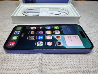 NOVÝ apple iPhone 16 128Gb modrý sim ZÁRUKA komplet balení - 5