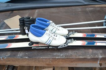 běžky 180cm boty EU 39 Botas , NN 75 vázko a hole - 5