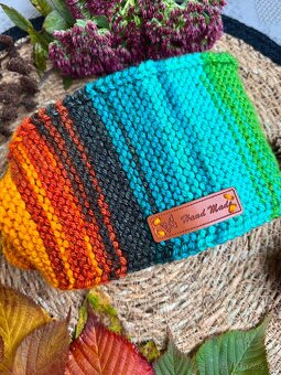 Dámská/dívčí pletená čelenka NOVÉ - 5