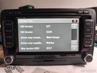 VW RNS510 1T0035680D LED aktualizované - 5