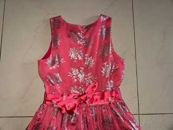 Dívčí společenské šaty vel.164 - 5