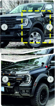 rozšiřující lemy blatníků na Ford Ranger Wildtrak 2023 - 5