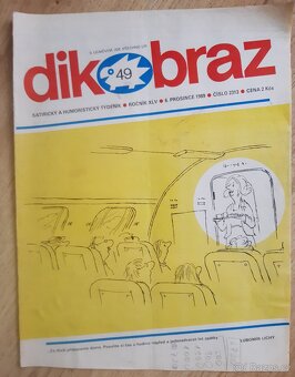 časopisy dikobraz r.1989,r.1990 - 5