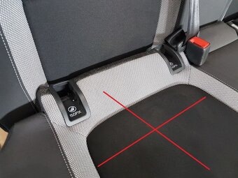 Zadní opěradla sedadel, opěrky hlavy Škoda Fabia III - 5