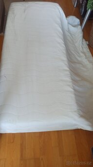 Postel 160×200-Trysil-Ikea+provyzorni matrace a potah na ně - 5