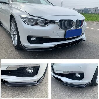 Lip Spoiler Splitter BMW 3-Series F30 Sedan (2017–2019) - 5