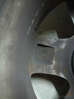 4ks alu disky Škoda 5x112 r16 pneu 5mm - 5