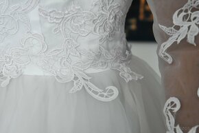 Luxusní svatební šaty - NOVÉ - 5
