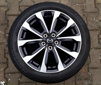 Alu kola originál Mazda CX-3 5x114,3 R18 VELICE PĚKNÁ SADA - 5