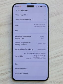 Nový Honor Magic7 Pro 12/512 GB, záruka - 5