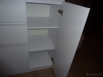 Komoda bílá 70 cm - 5
