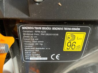 RPM 4235 -travní sekačka benzinová s pojezdem - 5