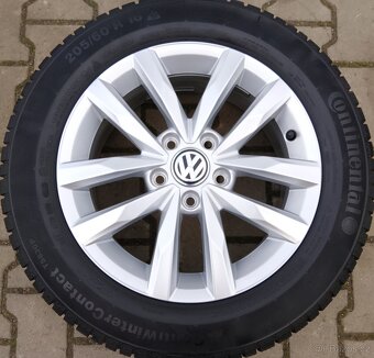 Zimní alu disky originální VW Touran II 5x112 R16 - 5