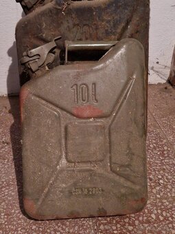 Vojenské kanystry 20L + 10L - 5