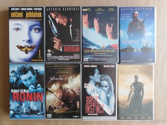 VHS KAZETY original mix - 1 kus = 80Kč - 5