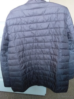 Pánská bunda zateplená, světle šedá do tmavé - 5