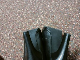 Top stav nové - celokožené lodičky -5th Avenue - 5