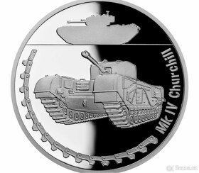 Obrněná technika - Mk IV Churchill proof, stříbrná - 5