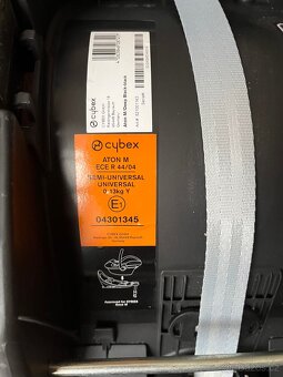 Cybex Aton M - dvojčata - 5
