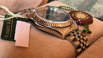 Rolex Datejust 16234 Modrý Sunburst, Bílé Zlato - 5