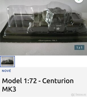 Modely tanků a jiné vojenské techniky 1/72 - 5