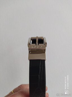 NOVÝ KOŽENÝ PÁSEK, zn. DKNY - 5