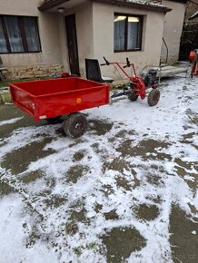 Prodám multifunkční kultivátor Mountfield s vozíkem. - 5