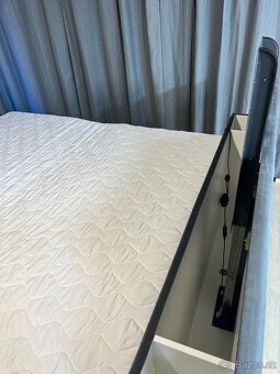 Manželská posteľ s vysúvaním na TV 247/C - 5