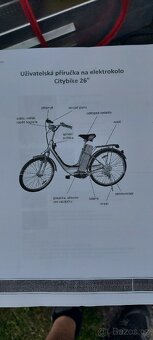 Elektrokolo CityBike 26" 250w 36V 10Ah Lithium - stříbrné - 5
