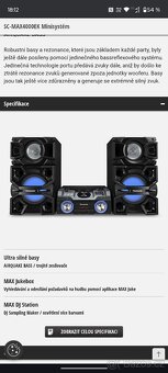 Prodám hifi systém Panasonic 4000 - 5