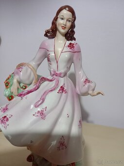 Soska Royal dux Kvetinarky ruzove - 5