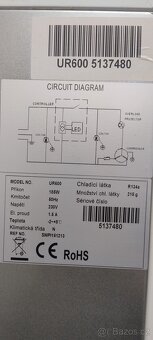 Lednice NORDline UR 600 - 5