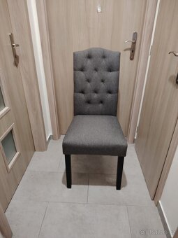 Nový set 6 kusů moderních jídelních židlí - 5