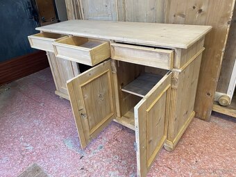 Starožitná komoda,spodek,příborník,bufet - 5