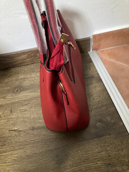 černá kabelka + kapsička NOVÉ, červená černá - 5