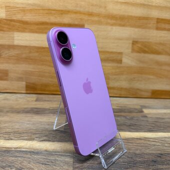 IPhone 16 128Gb, pink, eSIM, 100% bat.,(rok záruka) - 5