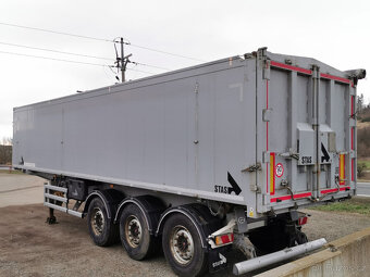 Prodám sklápěčkový návěs STAS S300CX 50m3 - 5