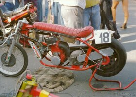 závodní motocykl na sprint dragster jawa čz DKW koště motor - 5