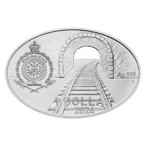 Stříbrná mince Slavné parní lokomotivy - Flying Scotsman - 5