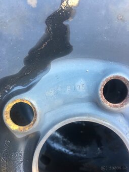 8ks Plechové disky 5x100 s pneu 165/70 R14 - 5