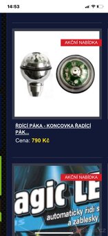 Svítící koncovka řadící páky - 5